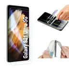 2x For Samsung Galaxy S21 Ultra 5G Hydrogel Full Cover Screen Protector Shield