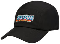 Stetson 5-Panel Stacked Letters Cap Black, OSFA