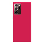 Coque silicone unie Mat Rose compatible Samsung Galaxy Note 20 Ultra - Neuf