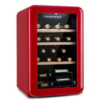 Wine Fridge Drinks Cooler Refrigerator Bar 19 Bottles LED Touch Glass Door