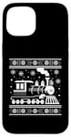 Coque pour iPhone 15 Locomotive Noël – Train vintage Noël moche Noël