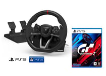 Volant et pédales - Sony - Playstation 5 - USB - Compatible PS5 - Gran Turismo 7 inclus