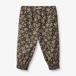 Wheat Trousers Sara Lined Black Coal Flowers