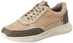 TOM TAILOR Femme 4298204 Basket, Kaki Beige, 39 EU