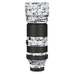 autocollant pour objectif 100,400mm,100-400mm,F5-6.3 DG DN OS,protecteur d'objectif pour montage Sony E,couverture anti-rayures - Type Snow Camouflage