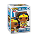 Funko POP! Heroes: DC Holiday - Wonder Woman - WW - Gingerbread - DC Comics - Co