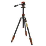 3 Legged Thing PUNKS Travis 2.0 Tripod Kit Black/Copper with Airhed Trinity Multi Use Pan/Tilt Head