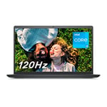 Dell Inspiron 15 3520 Intel Core i3 Ordinateur Portable 15.6" | Carbon Black | 8 Go de RAM, SSD 256 Go, Intel UHD Graphics, Win 11 Home, Clavier AZERTY Français