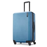 American Tourister Stratum XLT Valise Rigide Extensible avec roulettes pivotantes, Épicéa Bleu. (Bleu) - 122712