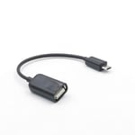 15cm Micro USB male to USB Female OTG Cable Adapter For Galaxy Android Phones