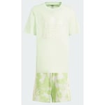 adidas Original Summer Allover Print Short T-shirt Set, storlek 110 cm