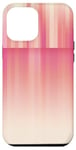 iPhone 12 Pro Max Pink Abstract Reflection Pastel Cityscape Gradient Art Lover Case