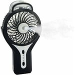 Mini ventilateur brumisateur portable USB avec brume de refroidissement personnelle - Batterie rechargeable - Ventilateur de refroidissement portable