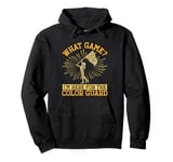 Color Guard Mom I'm Here For The Color Guard Pullover Hoodie