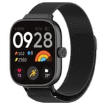 Armband Milanese Xiaomi Redmi Watch 4 Svart