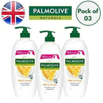 Palmolive Naturals Milk & Honey Moisturising Shower Cream 750ml - Pack of 3