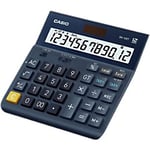 Casio DH-12ET Desktop Calculator 12 Digit LCD Display Blue