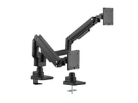 LevelOne Equip 650182 17-35 Heavy-Duty Dual Monitor Desk Mount Bracket