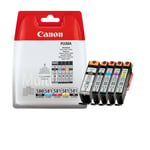 Original Canon Setup PGI-580PGBK+CLI-581BK,C,M,Y TS6350 x5 Ink Cartridges OEM