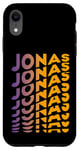 iPhone XR Jonas Tie Dye Groovy Hippie 60s 70s, Name Jonas Case