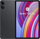 Redmi Pad Pro+Anneau De Support Et Poignée \U2013 Tablette 12,1"" 2,5 K(Snapdragon 7S Gen 2,6 Go De Ram,128 Go De Rom,4 Haut-Parleurs,Wifi+Bluetooth 5.2,Batterie De 10 000 Mah),Gris