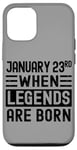 iPhone 14 January 23 Bday January 23rd Birthday Gift Case