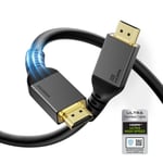 Cable Certifie Hdmi 2.1A 7M,Cordonmural Haute Vitesse Ultra Hd 48 Gbit/S Cl3 Plenum,10K 8K120Hz 4K144 Earc Rtx 3090 Hdr10 4:4:4 Hdcp 2.2&2.3 Dolby Compatible Avec Ps5,Xbox Series X,Lg Tv