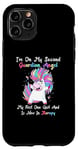 Coque pour iPhone 11 Pro I'm On My Second Guardian Angel My First One Quit