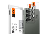 Spigen Glas.Tr Ez Fit Optik Pro - Linsskydd För Mobiltelefon - Glas - Ramfärg Svart - För Samsung Galaxy S23+