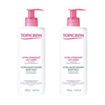 Topicrem - Ultra Hydratant Lait Corps - Hydrate 48h Relipide Protège la Peau ...