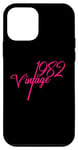 Coque pour iPhone 12 mini 1982 Rose anniversaire fille 42ème année '82