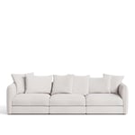 NO GA - Pavarotti 3-Seater - Ascot White - Soffor - NO GA Studio - Vit