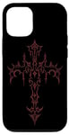 iPhone 12/12 Pro Mall Goth Grunge Aesthetic Gothic Cross Case