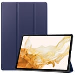 Samsung Galaxy Tab S10 Plus Fodral Tri-fold Blå