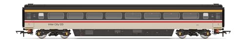 Hornby R40235 BR Intercity, Mk3 Trailer First, 41060-Era 8 Railway-Rolling Stock Coach Packs, Grey