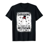 Surviving The Teacher Life One Meltdown At A Time T-Shirt