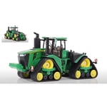 TRATTORE A CINGOLI TRIANGOLARI JOHN DEERE 9RX 1:32 Britains Die Cast Modellino