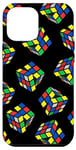 iPhone 14 Pro Max Funny Impossible Rubik Rubix Rubics Cube Retro Gaming Toy Case