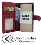 Skimblocker Doro 8040 Plånboksfodral (Happy Cherry)