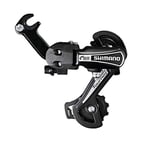 Dérailleur arrière Shimano RD-TY21B 6/7 Vitesses avec Boulon de Fixation pour VTT, Route, Vitesse Variable, Pliable, vélo de Ville/Noir