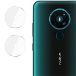 Nokia 5.3 IMAK Beskyttelsesglass til Kameralinse - Gjennomsiktig (2 stk.)