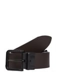 Calvin Klein Classic Rev/Adj Lthr Belt 35Mm Brun