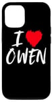 Coque pour iPhone 12/12 Pro J"adore Owen Dad Boyfriend Mari Fils Petit-fils