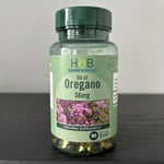 Holland & Barrett Oil of Oregano 56mg 90 Capsules Natural Herbal Supplement