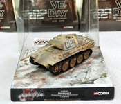 CORGI MILITAIRE REF CC 60207 CHAR PANTHER G  COULEUR SABLE CAMO BLANC 9 SS PZ DV