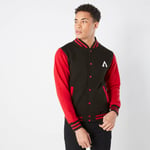 Apex Legends Unisex Varsity Jacket - Black / Red - M