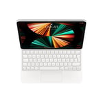 Apple Magic Keyboard (pour 12.9-inch iPad Pro - 5e génération) - Portugais - Blanc