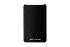 Transcend 2TB StoreJet 25A3 disque dur externe 2 To Noir