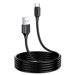 Joyroom USB-A til USB-C kabel 3A, 2m - Svart