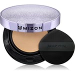 Mizon Vegan Collagen Cushion SPF38 PA++ Langtidsholdbar foundation pude Høj solbeskyttelse Skygge #23 Natural Sand Beige 2x15 g